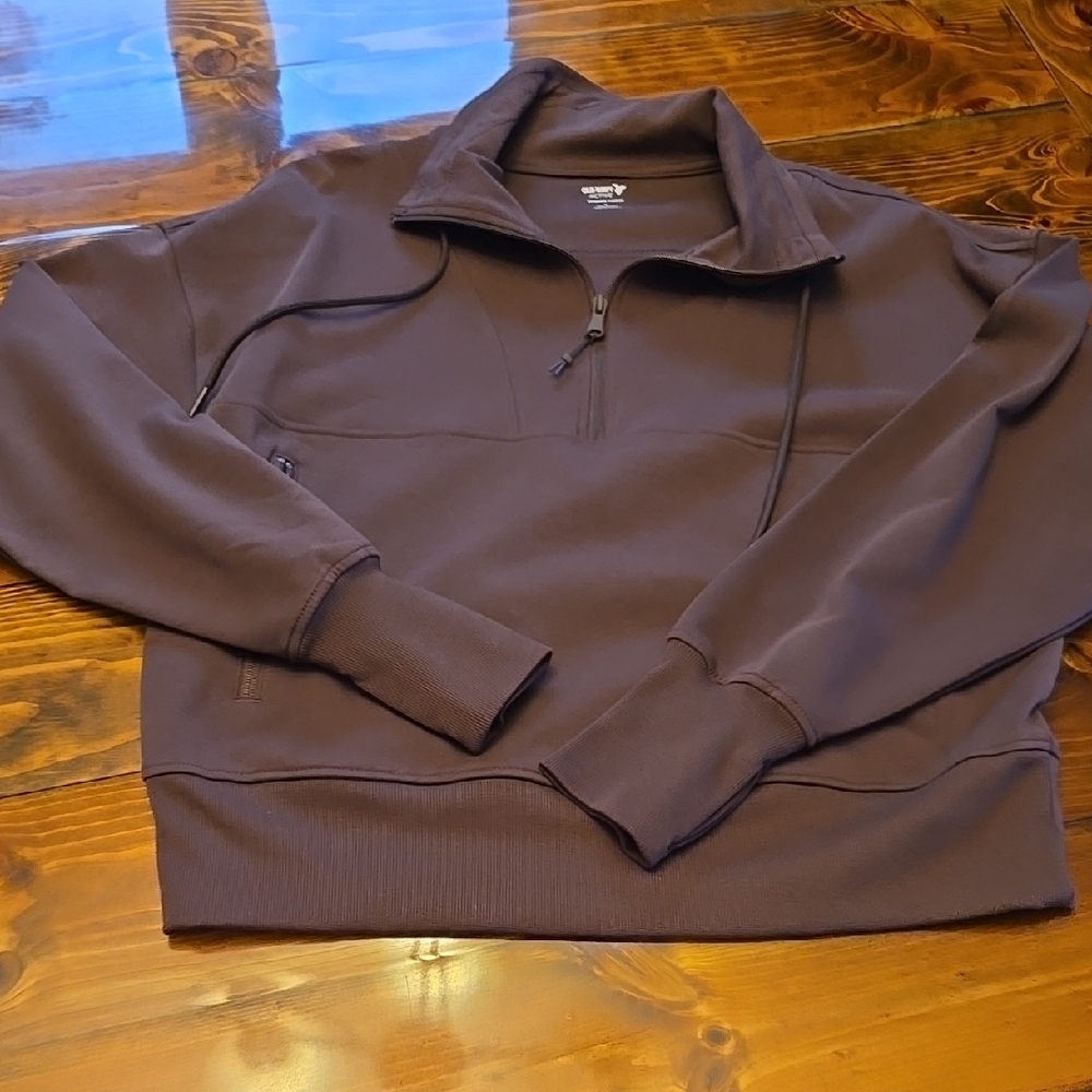 Womens Old Navy dynamic fleece half zip